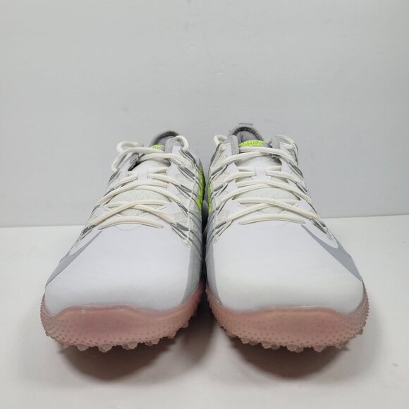 Nike Alpha Huarache 7 Pro TF Lax Men's White Gray Shoes CJ0235-101 US Sz 11.5 - Picture 5 of 10